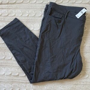 LOFT Plus Dark Gray Skinny Jeans